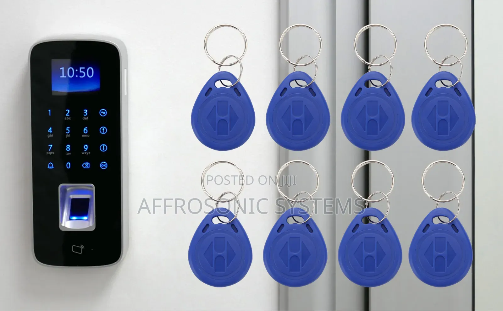 Biometric Key Fobs for Access Control