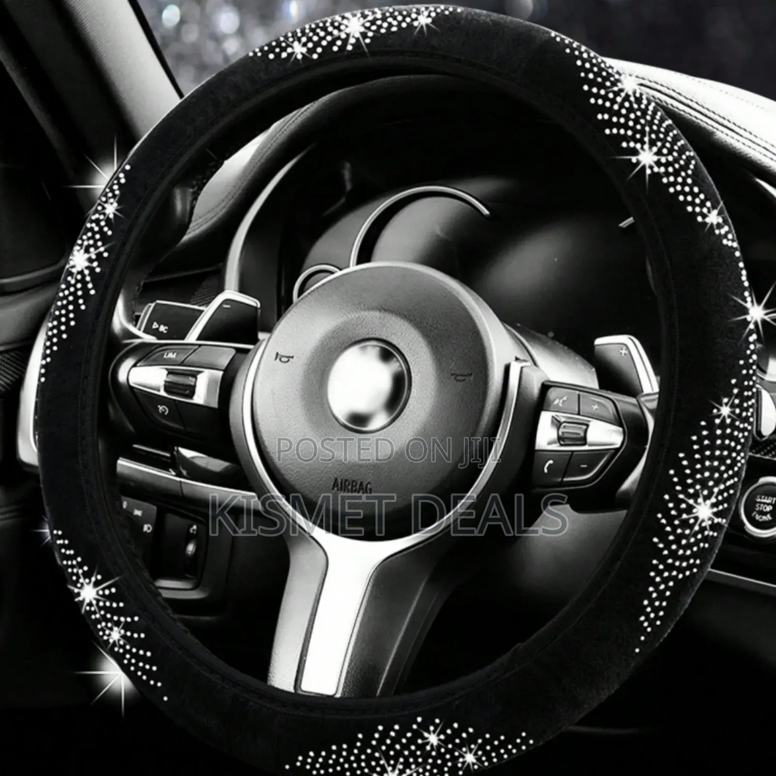 Fancy Super Stretching Sparkling Steering Wheel