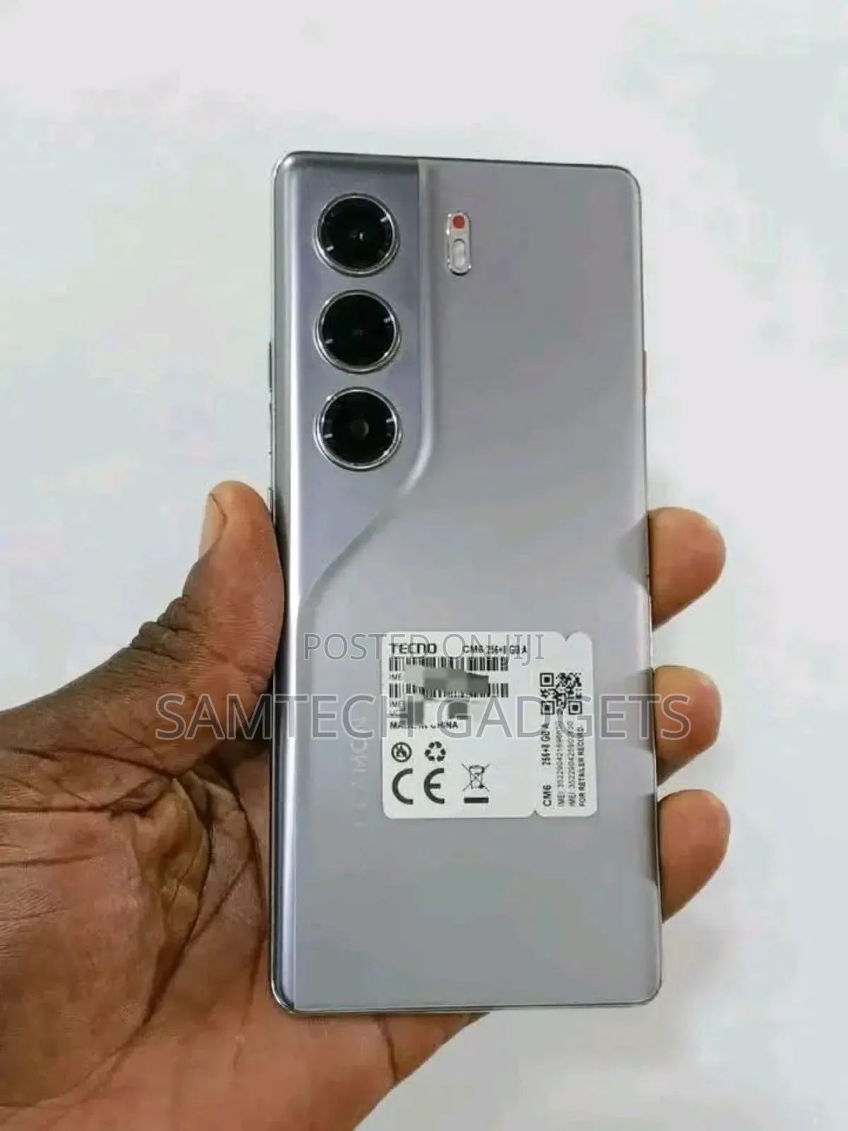 Tecno Camon 40 Pro 4G 256 GB Gray