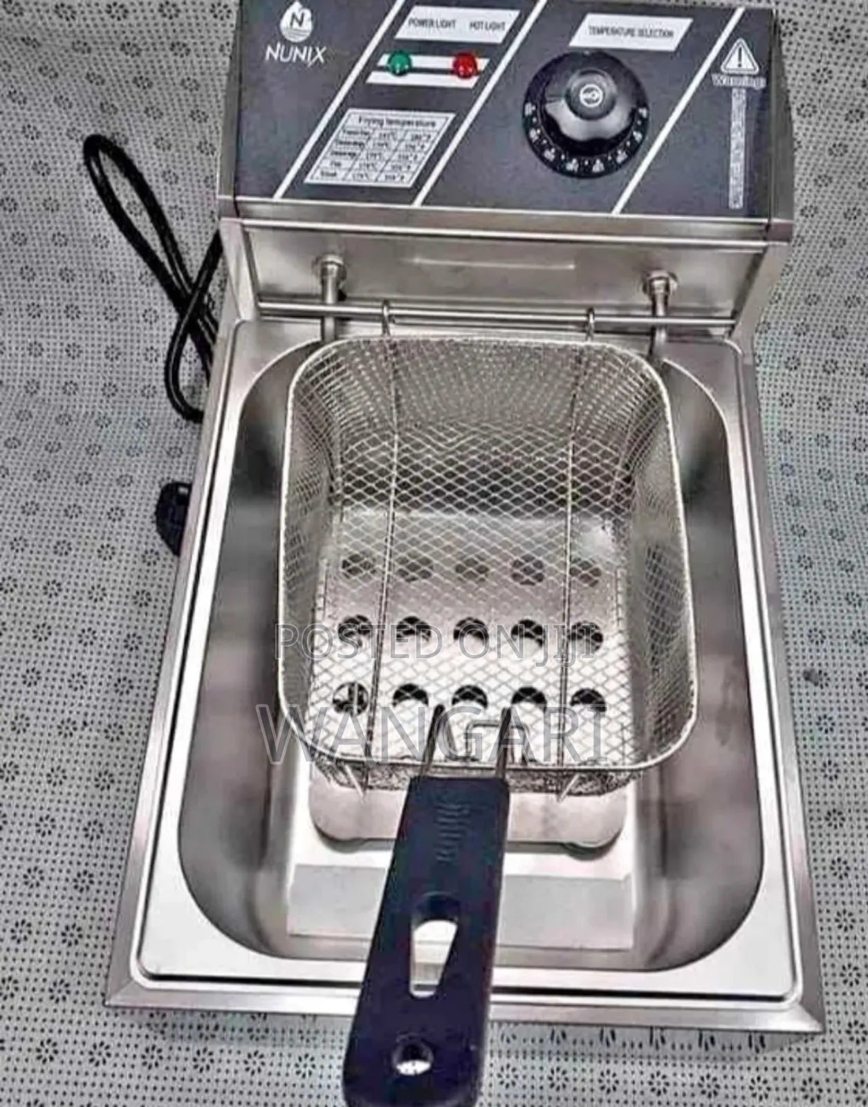 Nunix Single Deepfrier N(6)