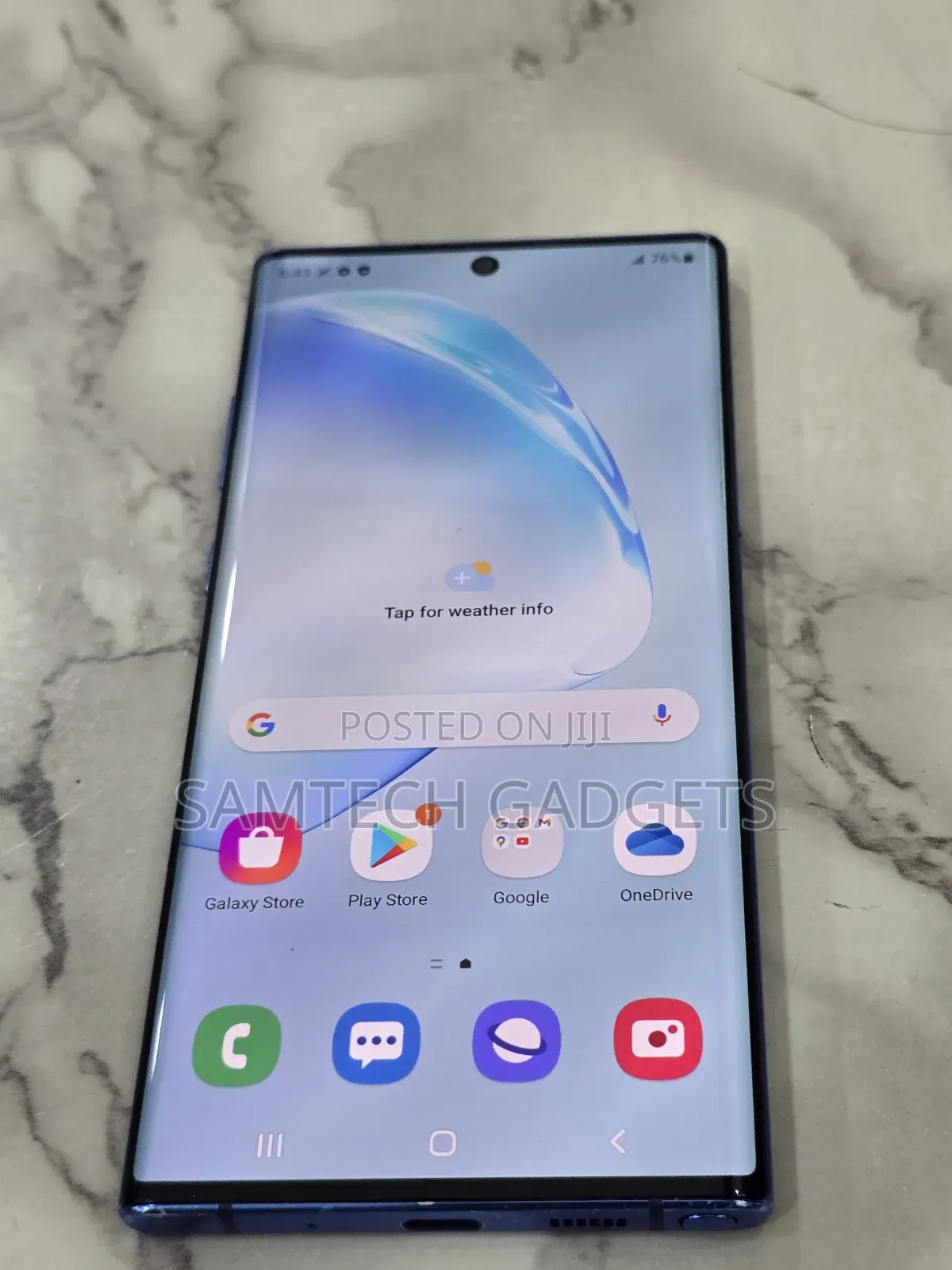 Samsung Galaxy Note 10 Plus 256 GB Blue