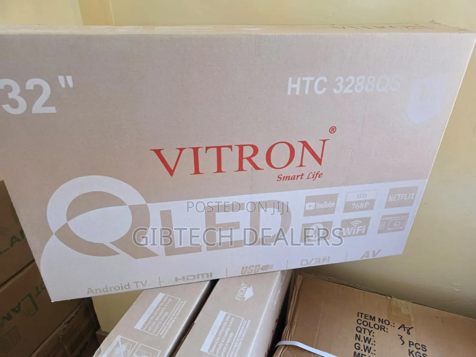 Vitron Htc3288qs 32 Qled Bluetooth Smart Android Tv