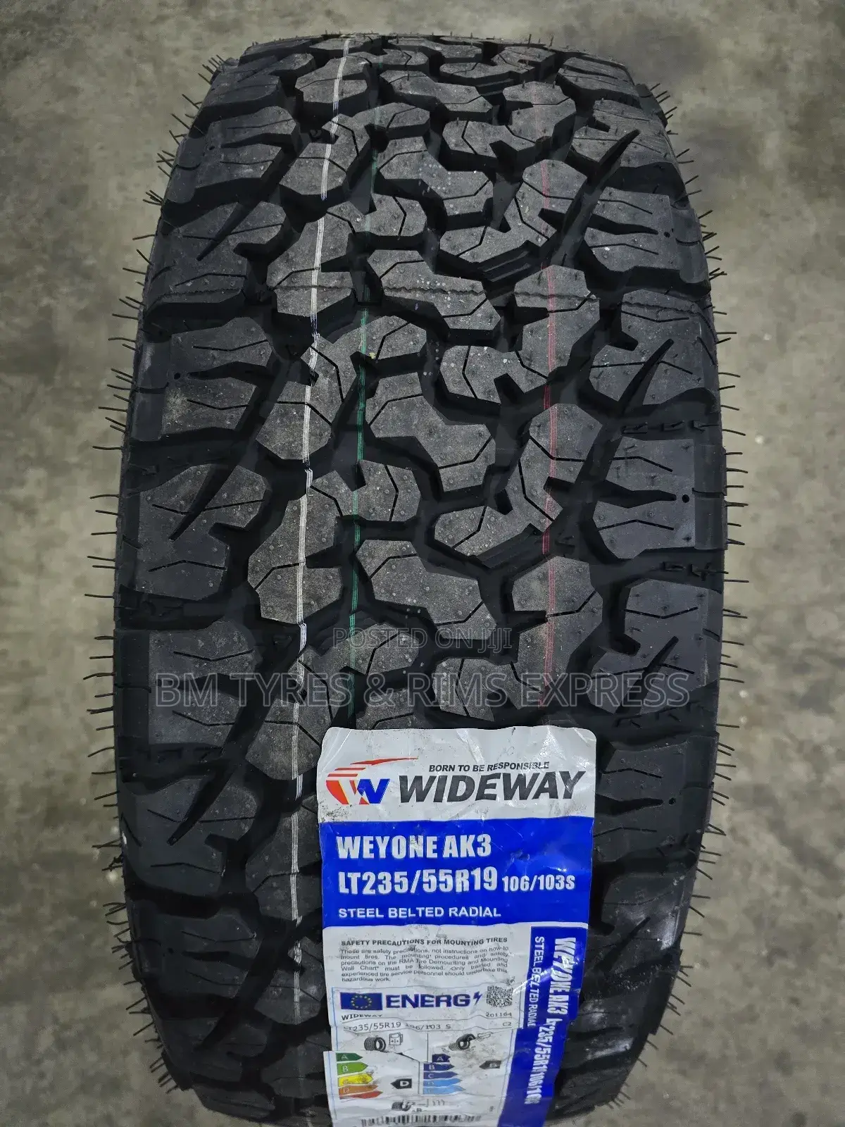 235 /55 R19 Wideway Tyres (New Technology)