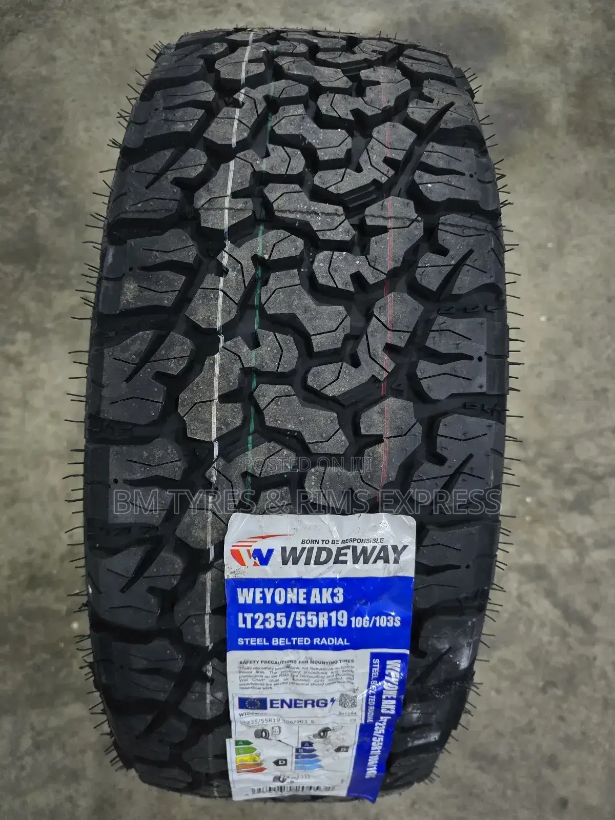235 /55 R19 Wideway Tyres (New Technology)