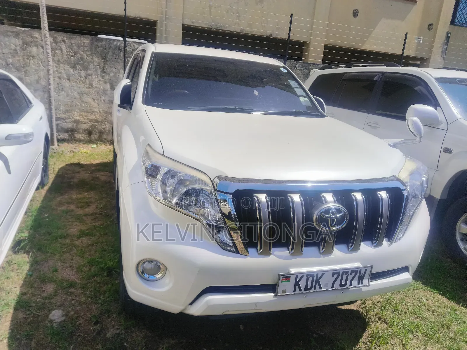 Toyota Land Cruiser Prado 2015 White