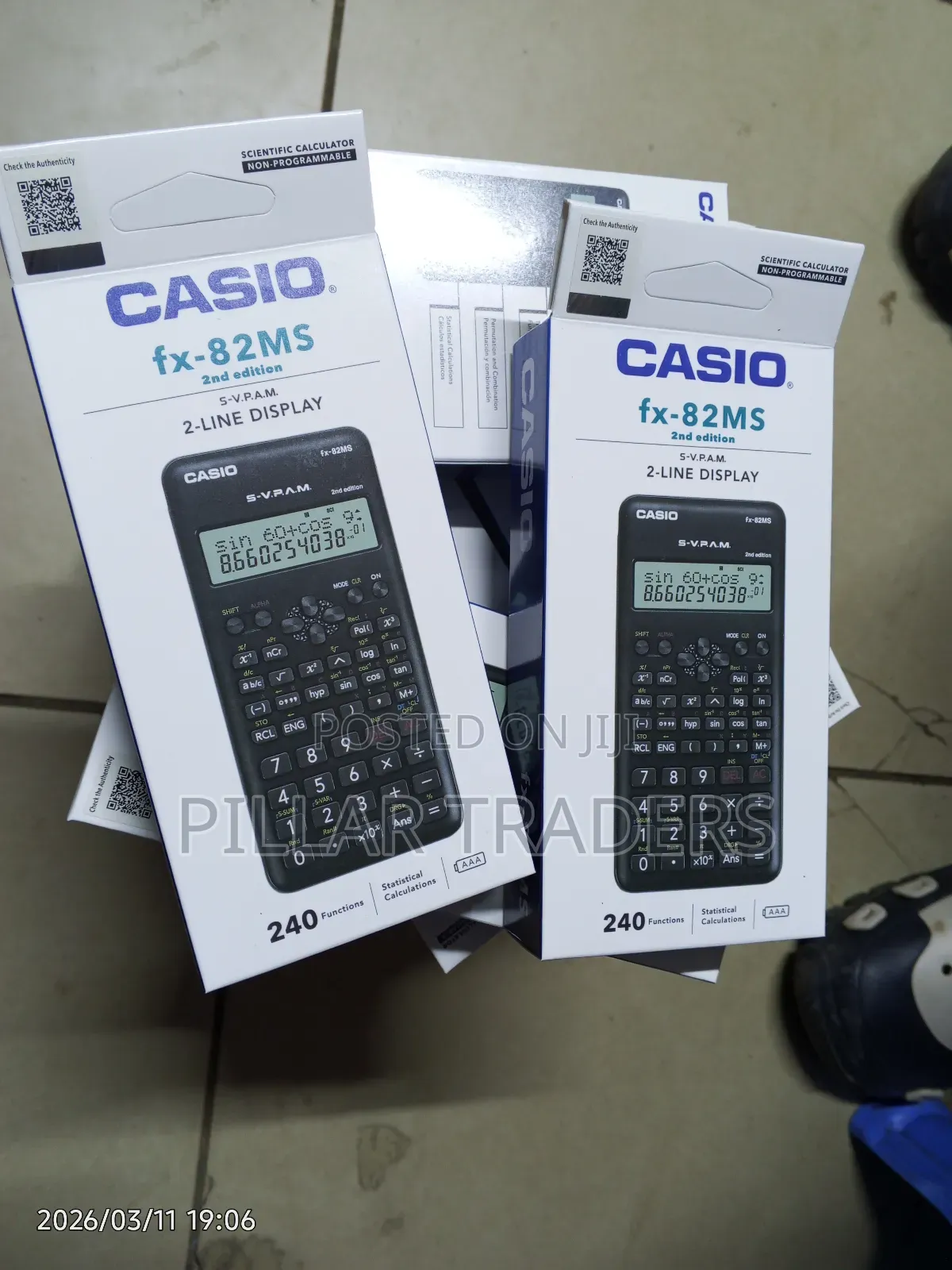 Fx-82ms Calculator