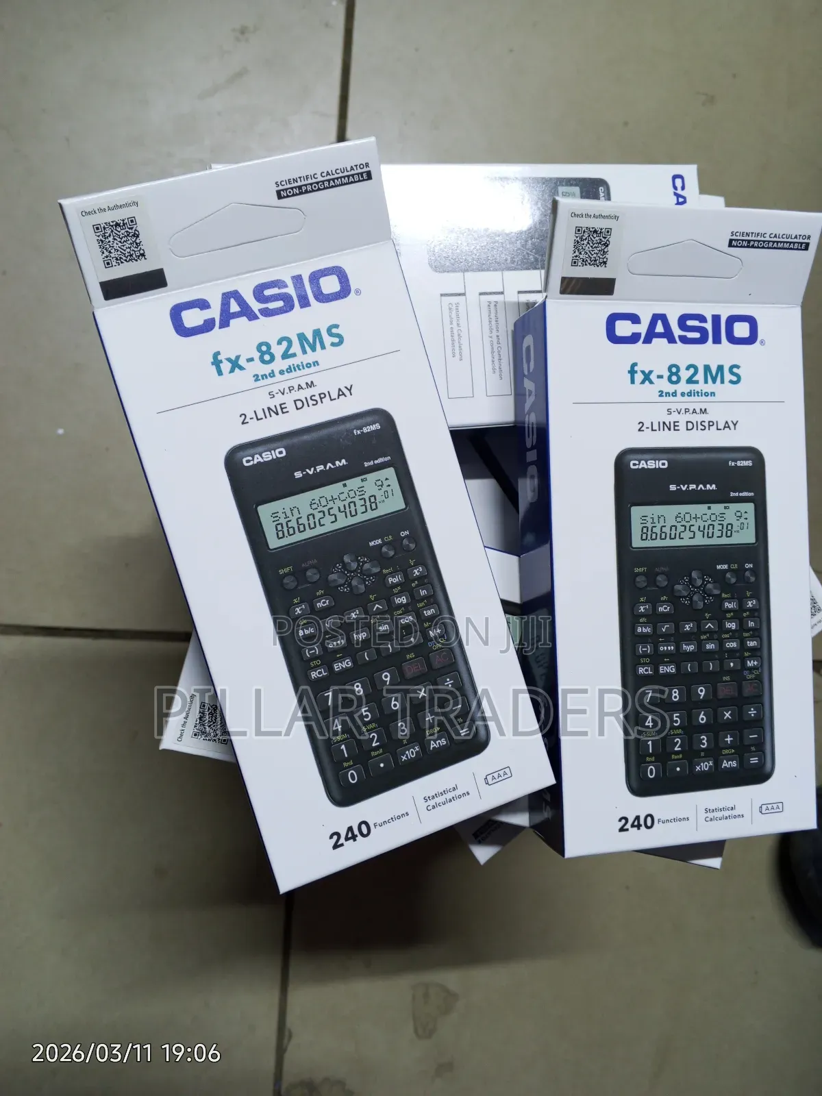 Fx-82ms Calculator
