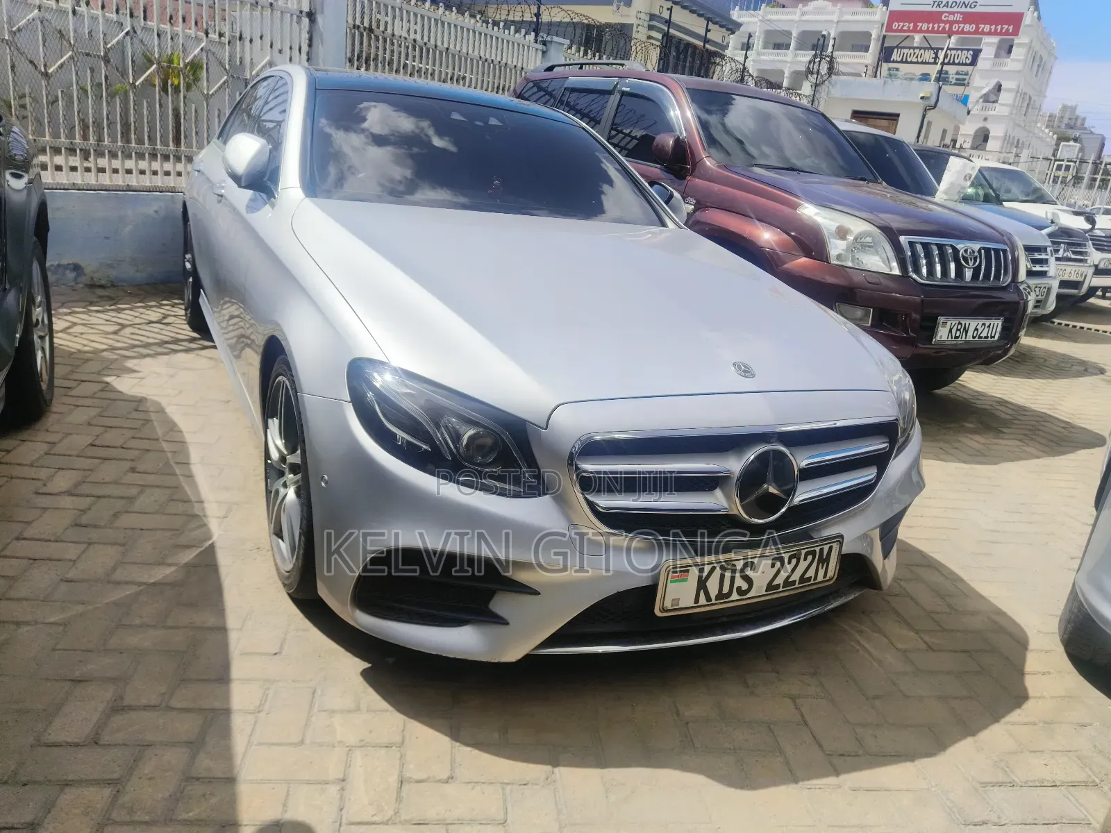 Mercedes-Benz E300 2017 Silver