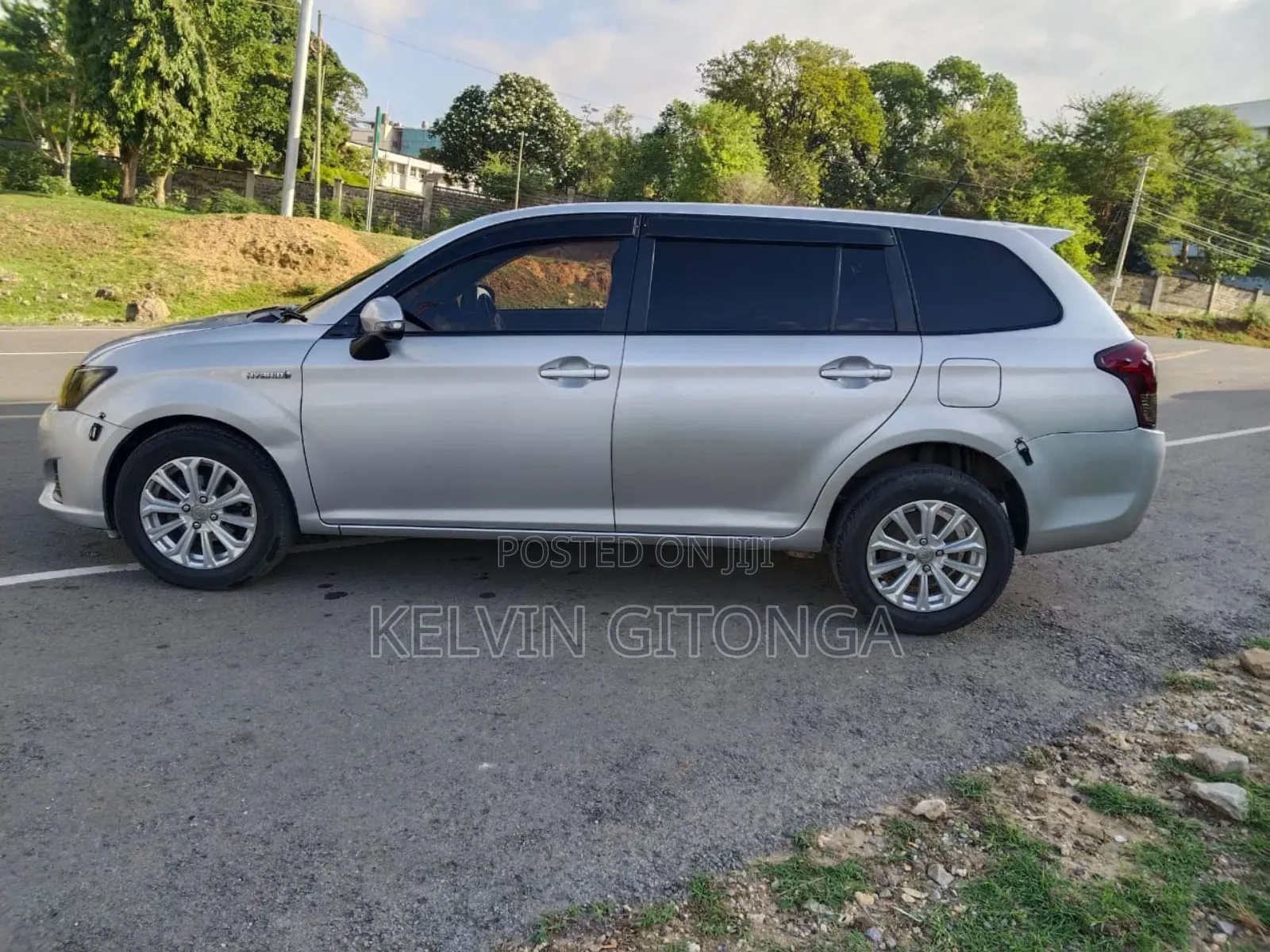Toyota Corolla Fielder 2013 Silver