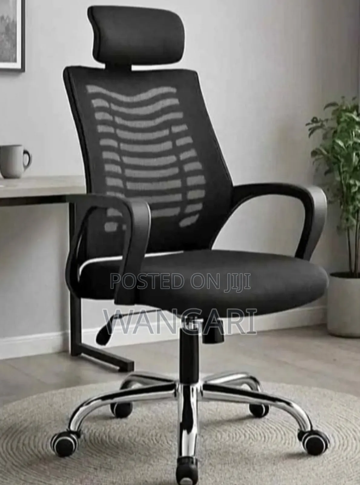 Imported Office Chair With Headrest