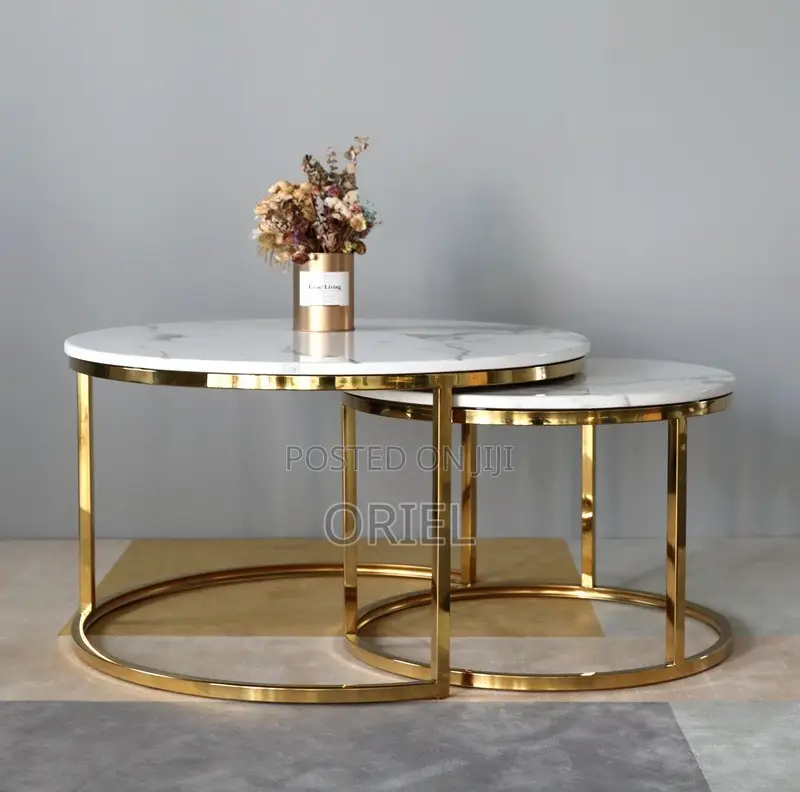 Coffee Table: Stylish Nesting Coffee Tables for Reception Area