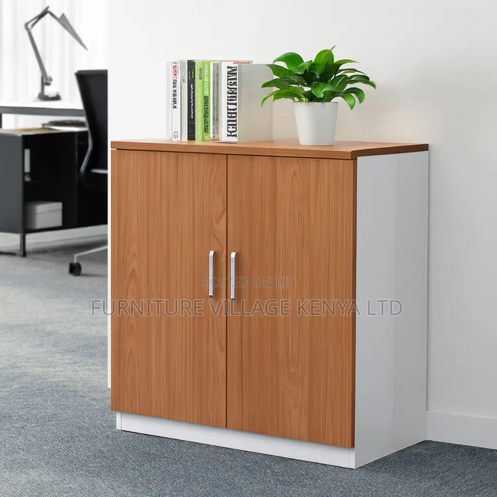 Office Cabinet; 2 Door Wooden Credenza Cabinet