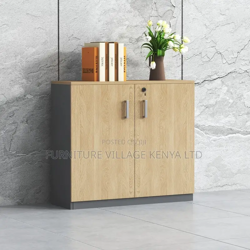 Office Cabinet; 2 Door Wooden Credenza Cabinet