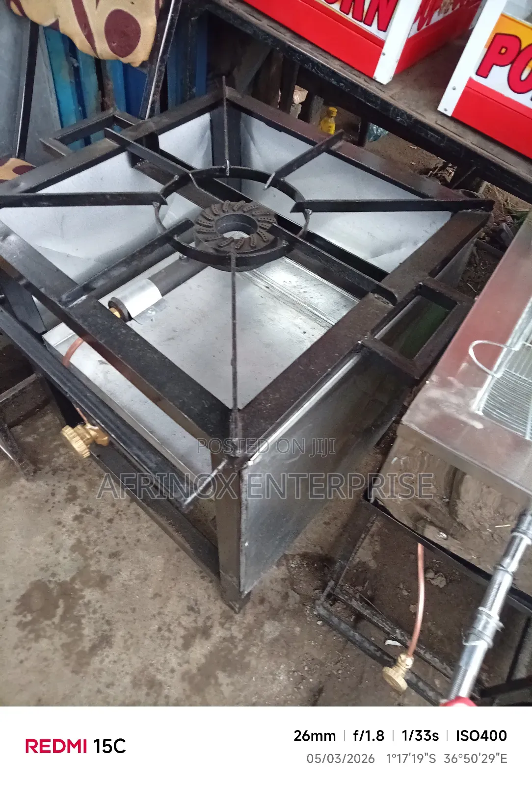 Single Burner Gas Cooker High Pressure