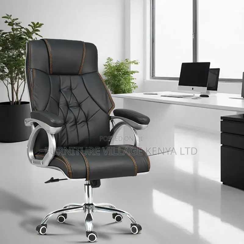 Office Chair; Executive Leather Office Seat