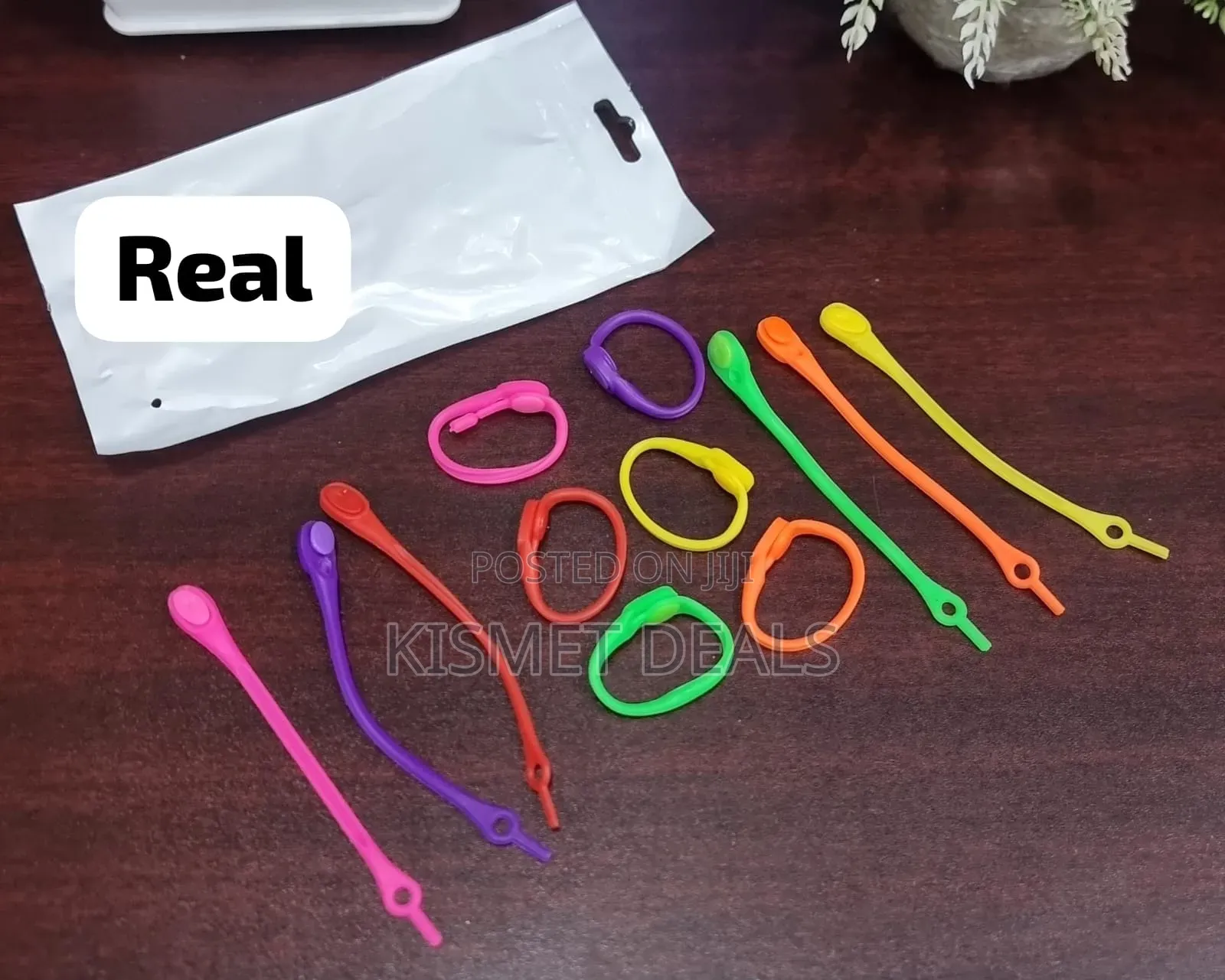 12pc Set of Multicolour Silicone Shoe Laces N 12pc
