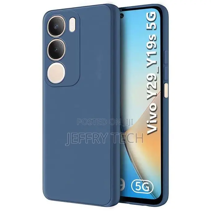 Vivo Y29 5g / Vivo Y19s 5g Phone Case, Original Soft Silicone Cover C