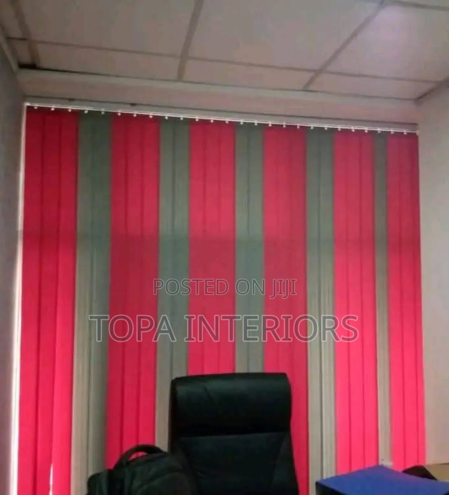 Window Blind Curtains for Office Light Management