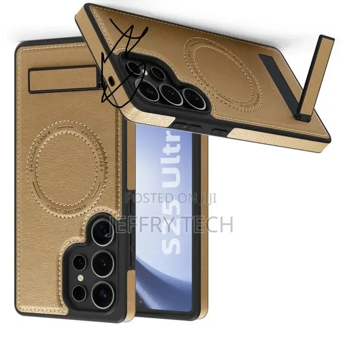 Samsung Magnetic Leather Case for Galaxy S25 Ultra