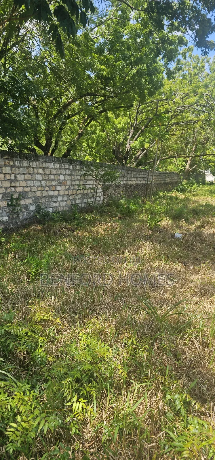 Half Acre Piece of Land on Sale Old Nyali Coral Drive