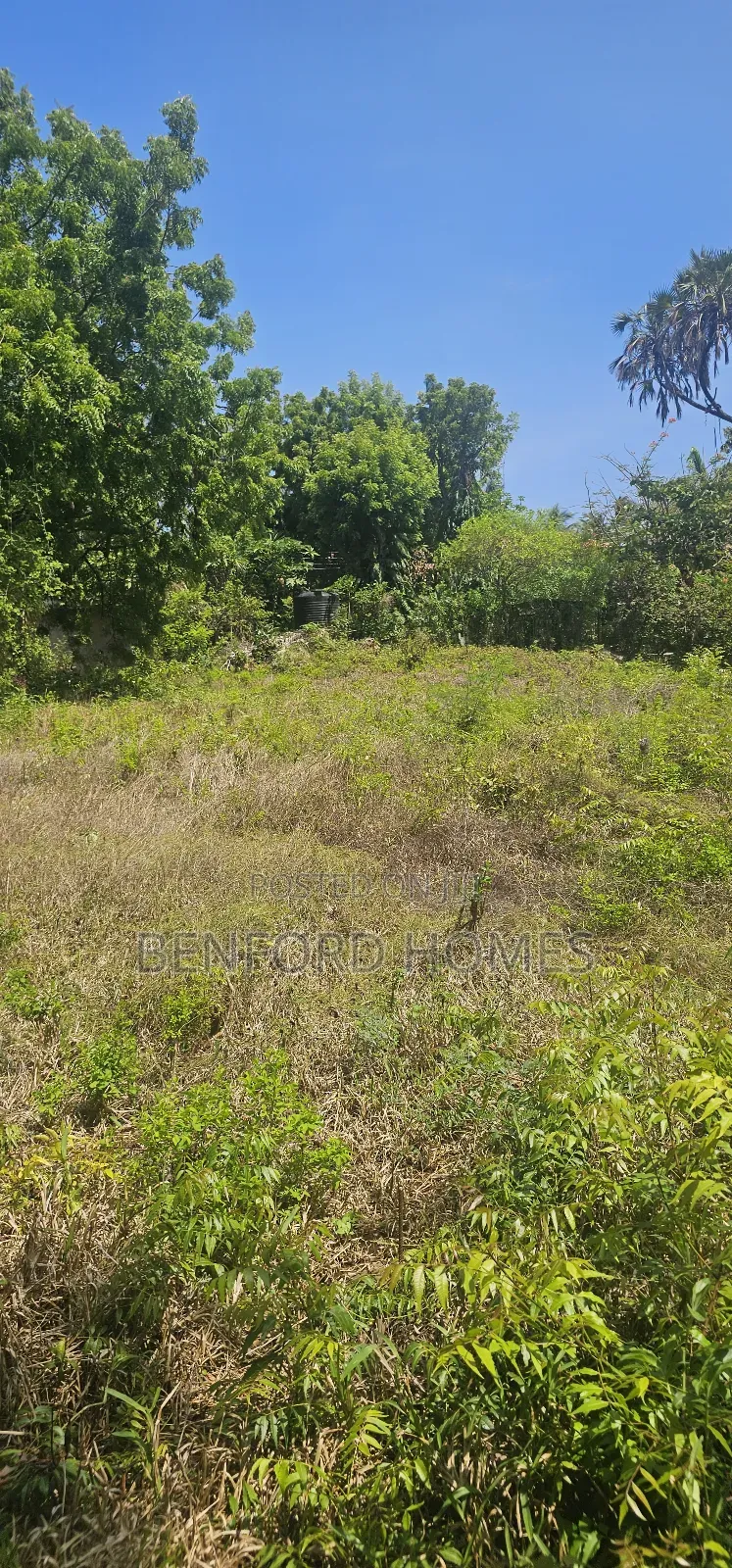 Half Acre Piece of Land on Sale Old Nyali Coral Drive