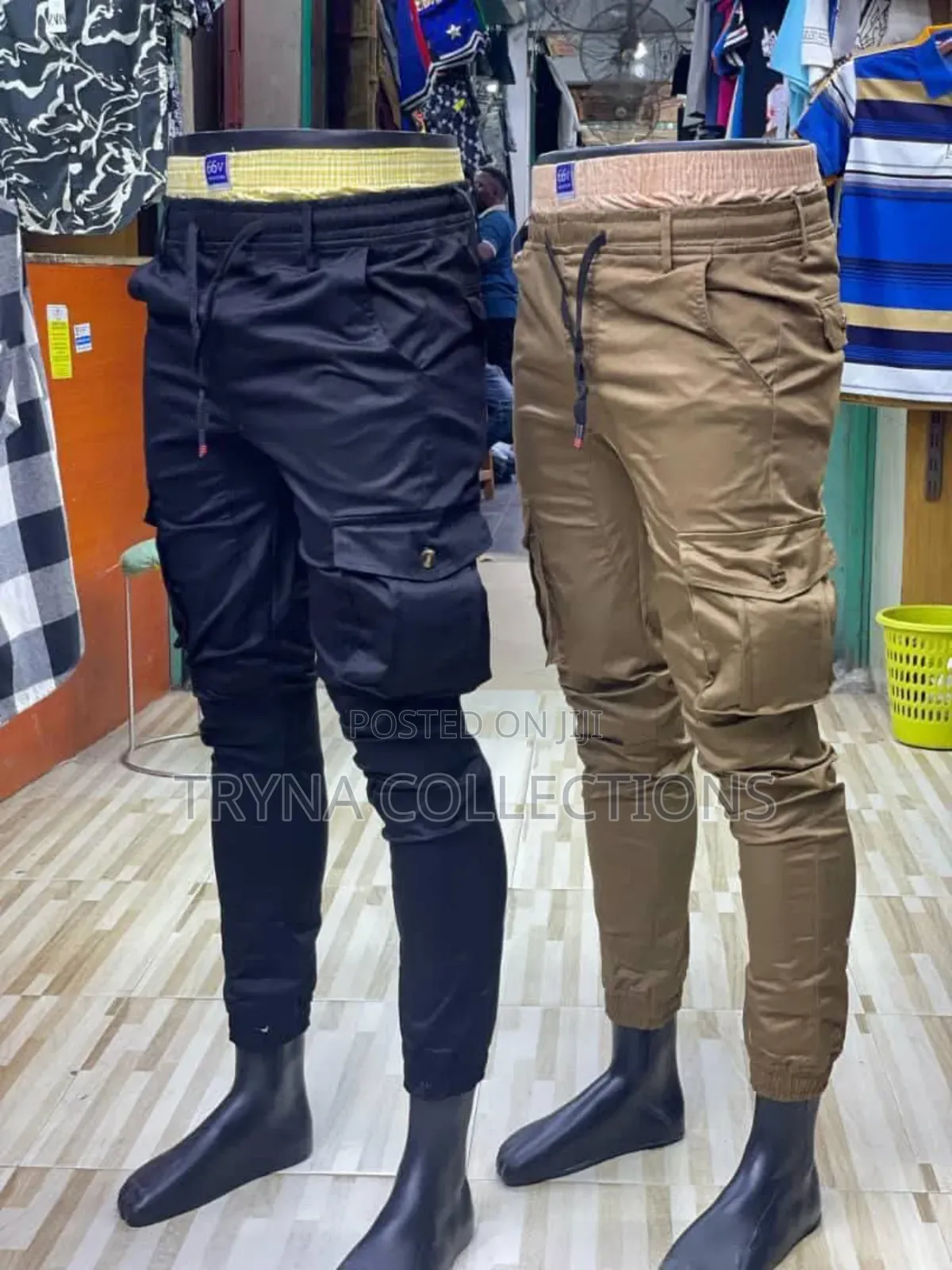 Cargo Pants Closed Legs