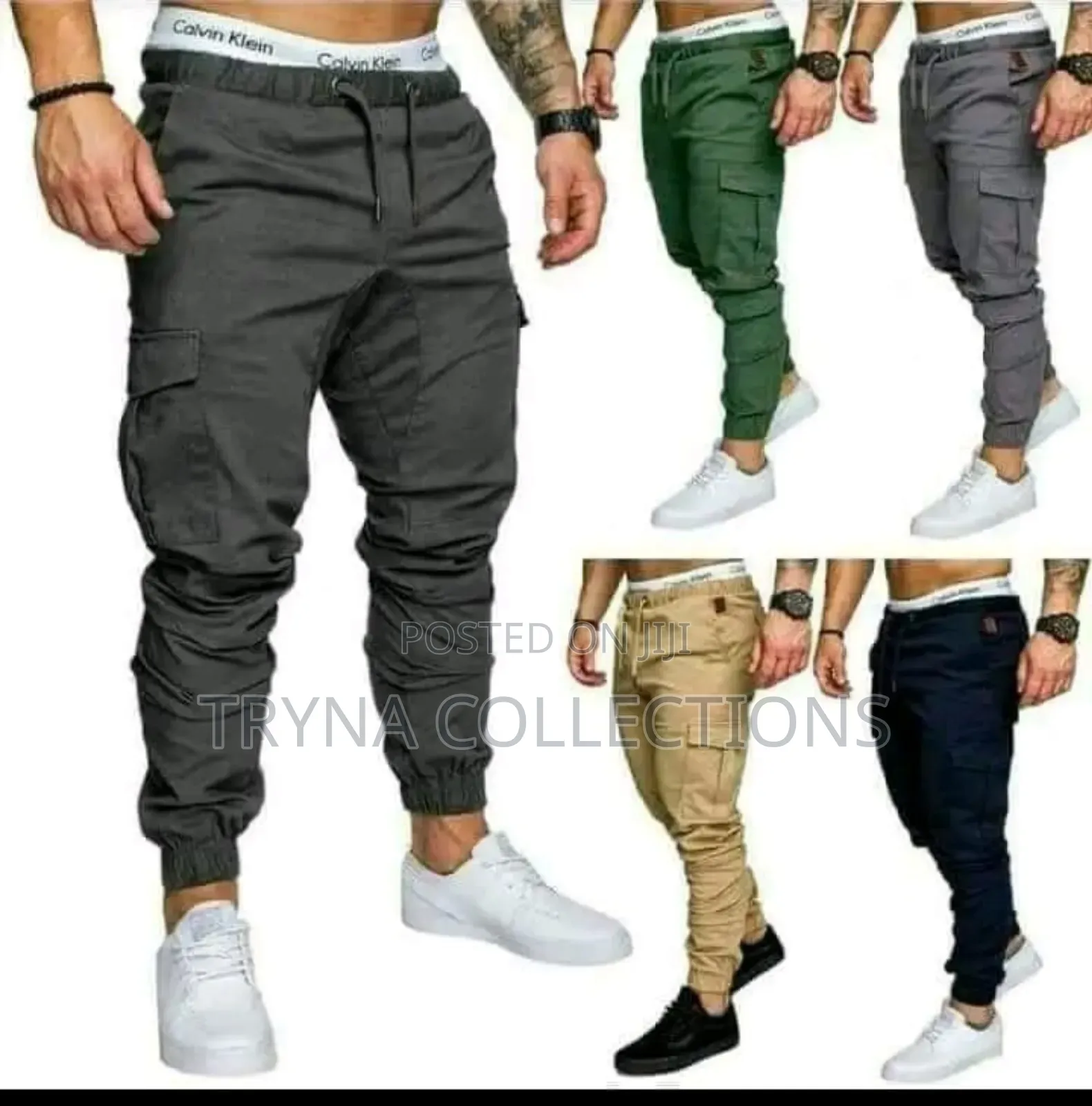 Cargo Pants Closed Legs