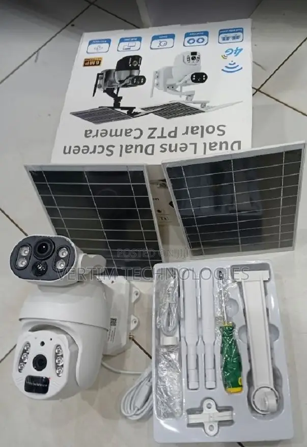 Ubox 6mp 4g Solar Powered PTZ With Night Vision