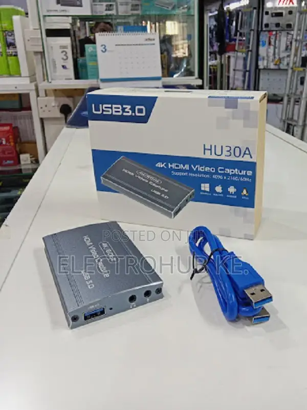Fjgear Fj-hu30a Usb3.0 Capture Card 4k Game Live Recording Box