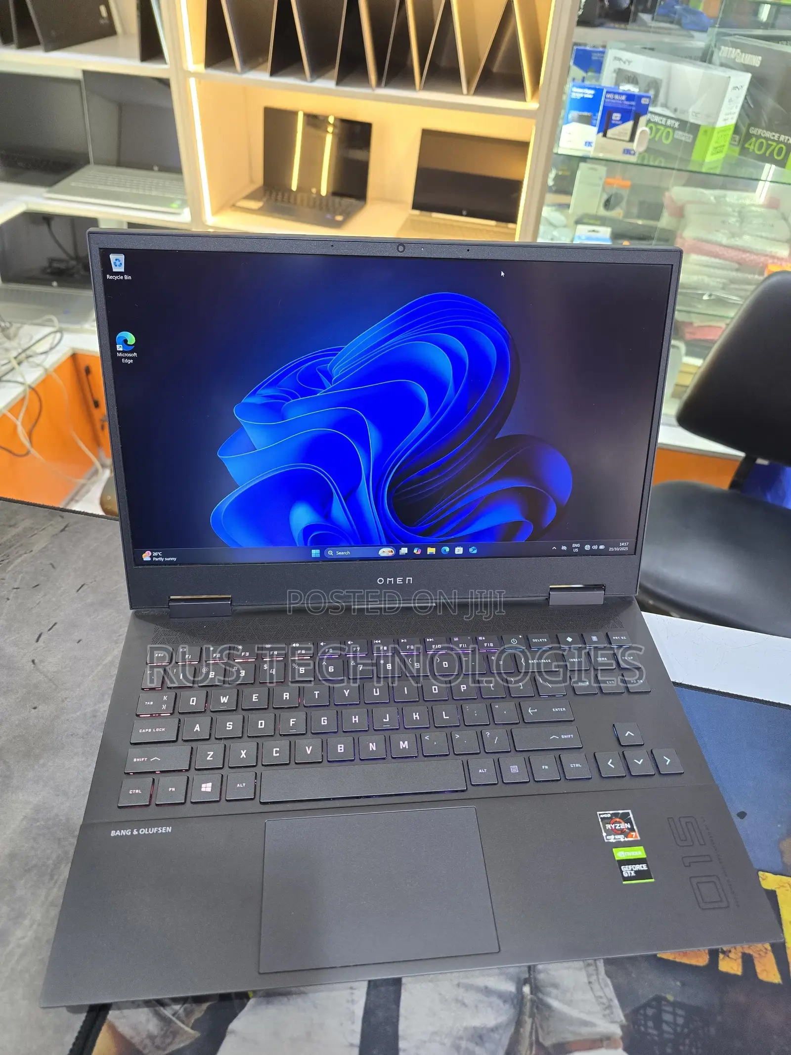 Laptop HP Omen 16 16GB AMD Ryzen 7 SSD 512GB