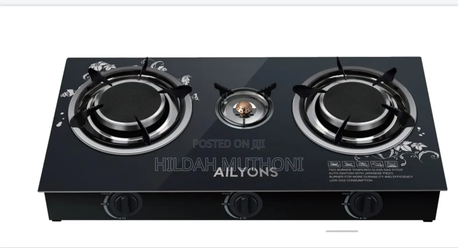 Ailyons 3 Burner Infrared Cooker