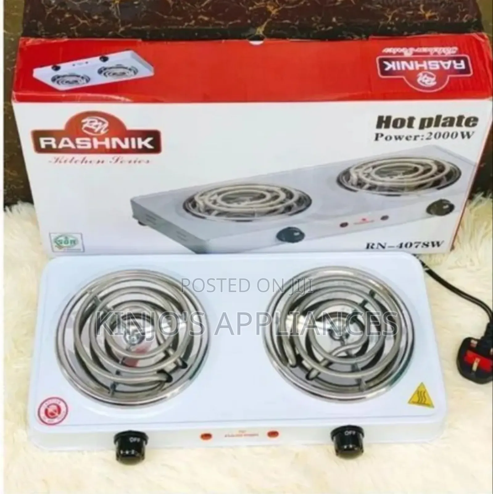 Rashnik Double Coil Electric Cooker