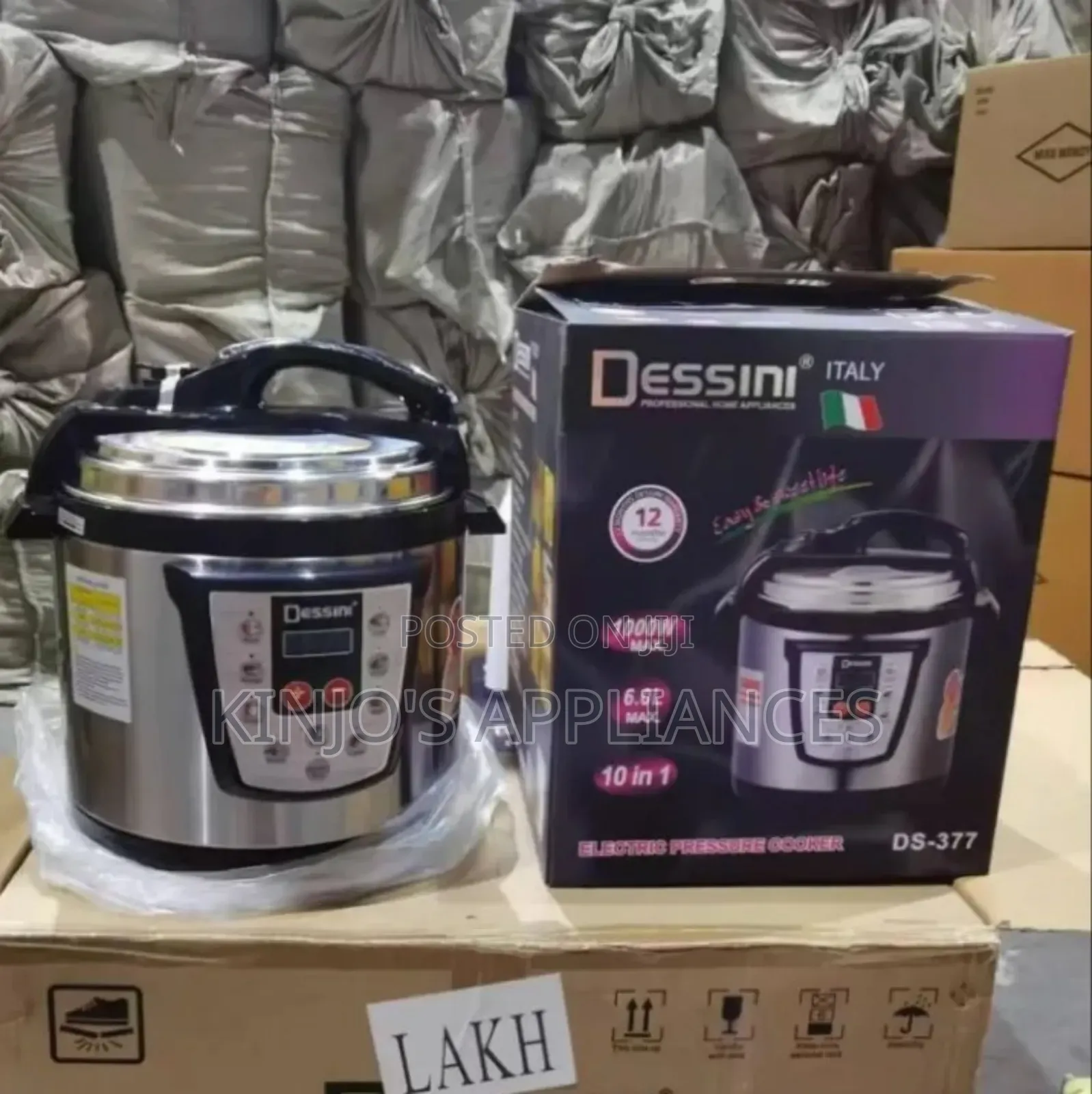 Dessini 6litres Electric Pressure Cooker