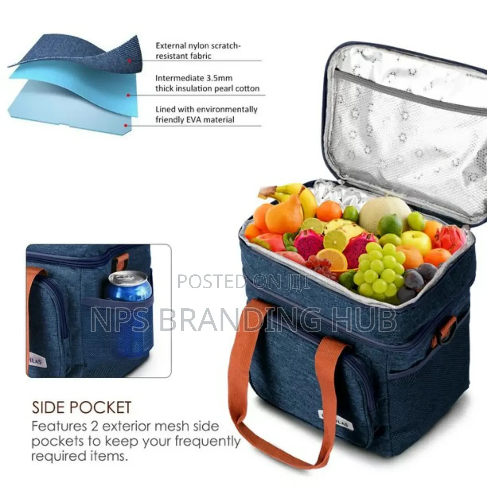 Double Compartment (15l) Lunch Bag Hp