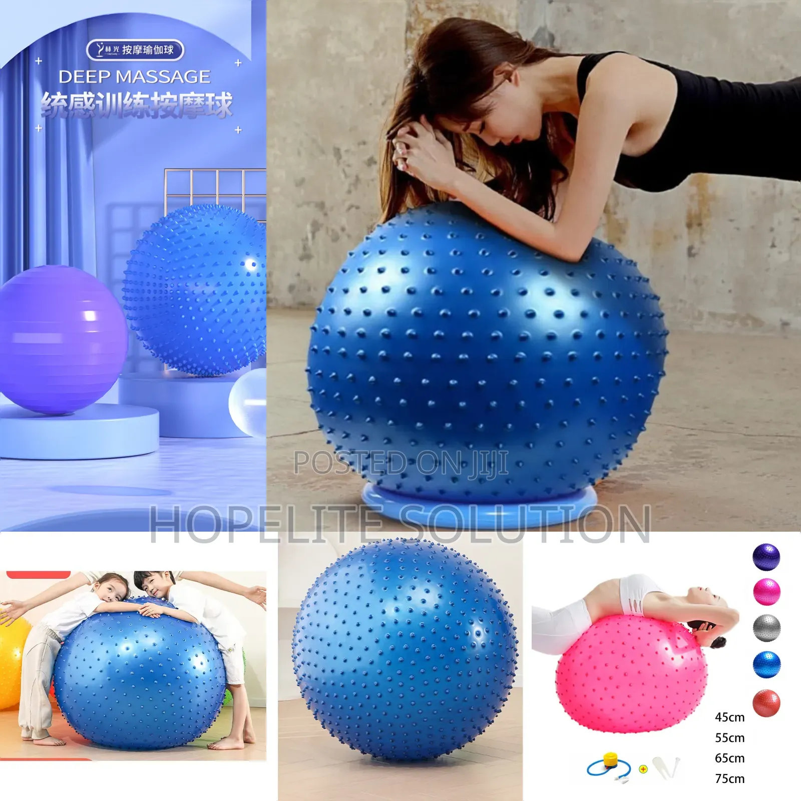 Spike Gym Ball Large Sensory