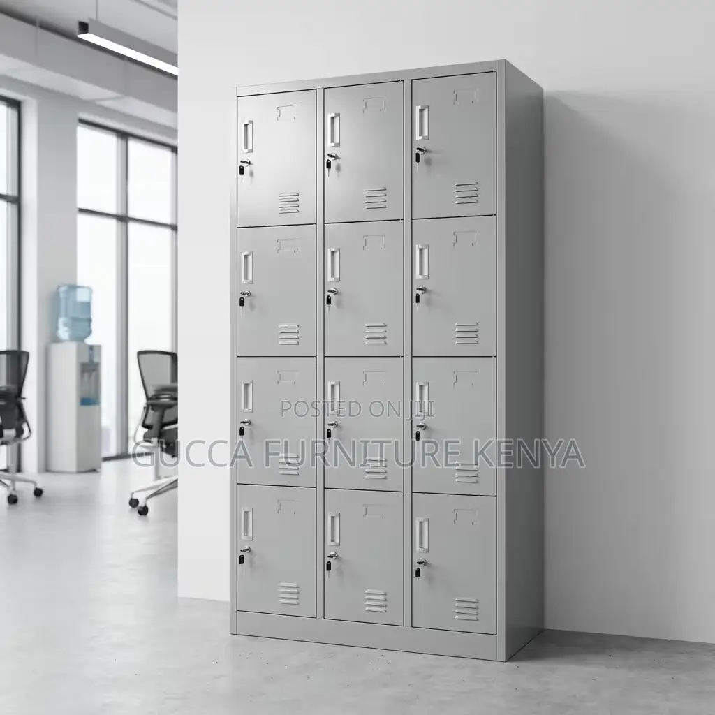 12-door's Steel Office Storage Locker Cabinet