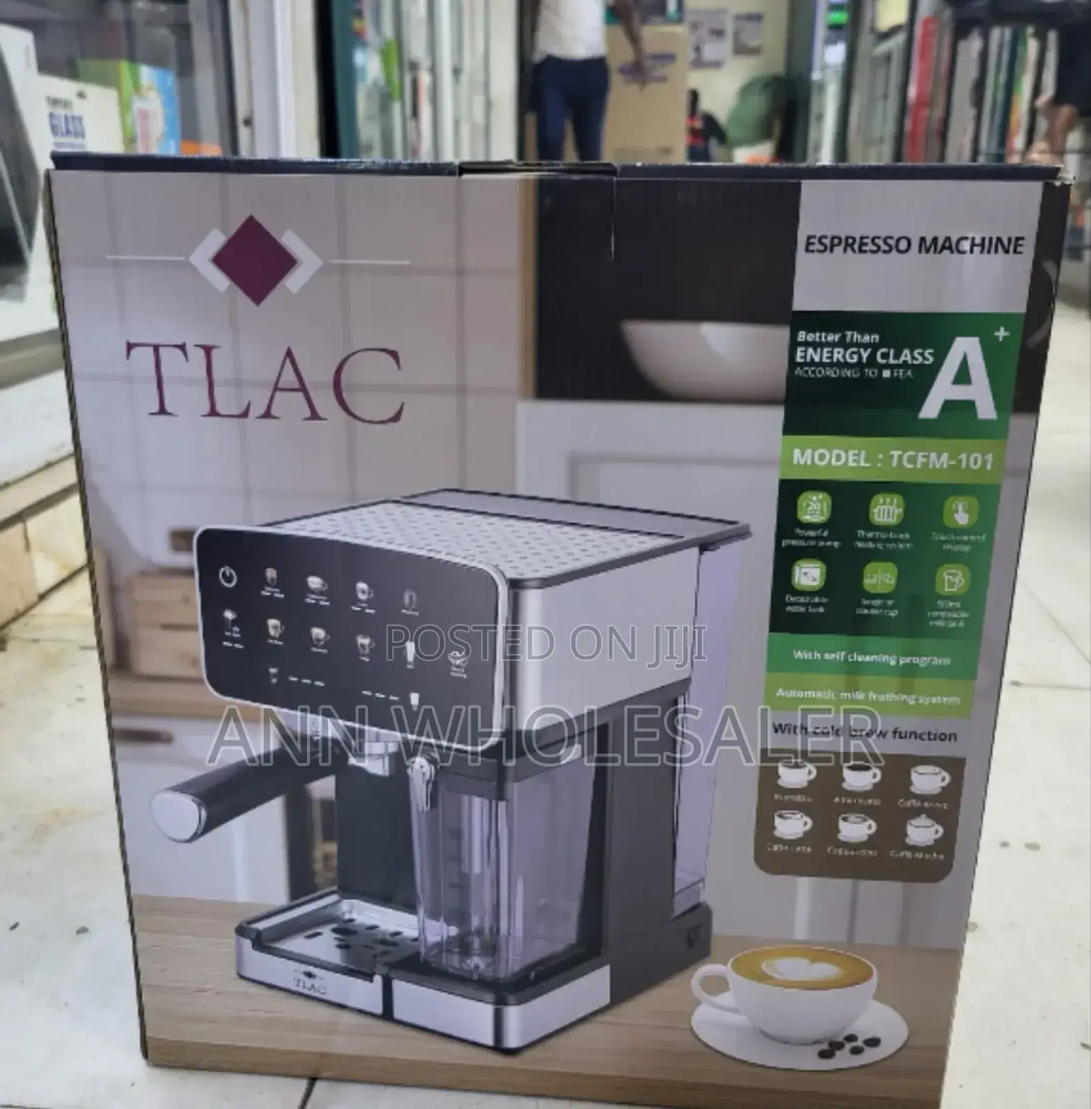 Tlac Expresso Coffee Machine With Touch Control