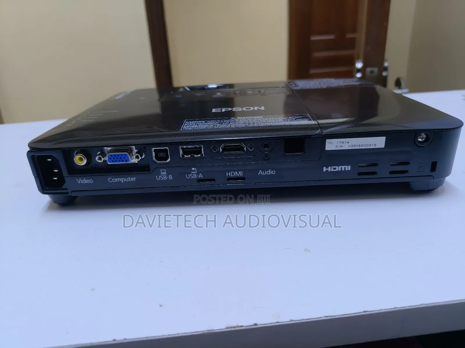 Epson Powerlite 1781w, Wireless Projector