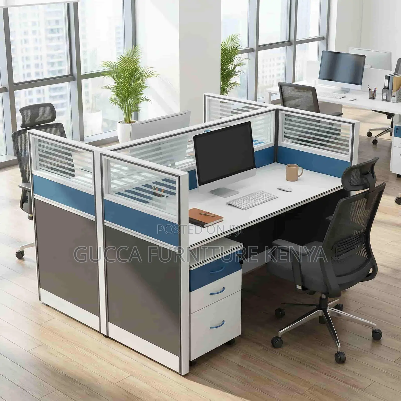 Two-way Modular Office Workstation