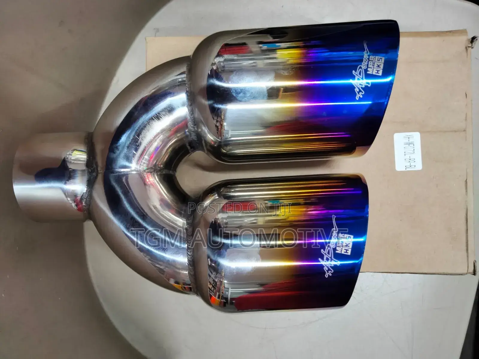 HKS Double Tip Exhaust Muffler