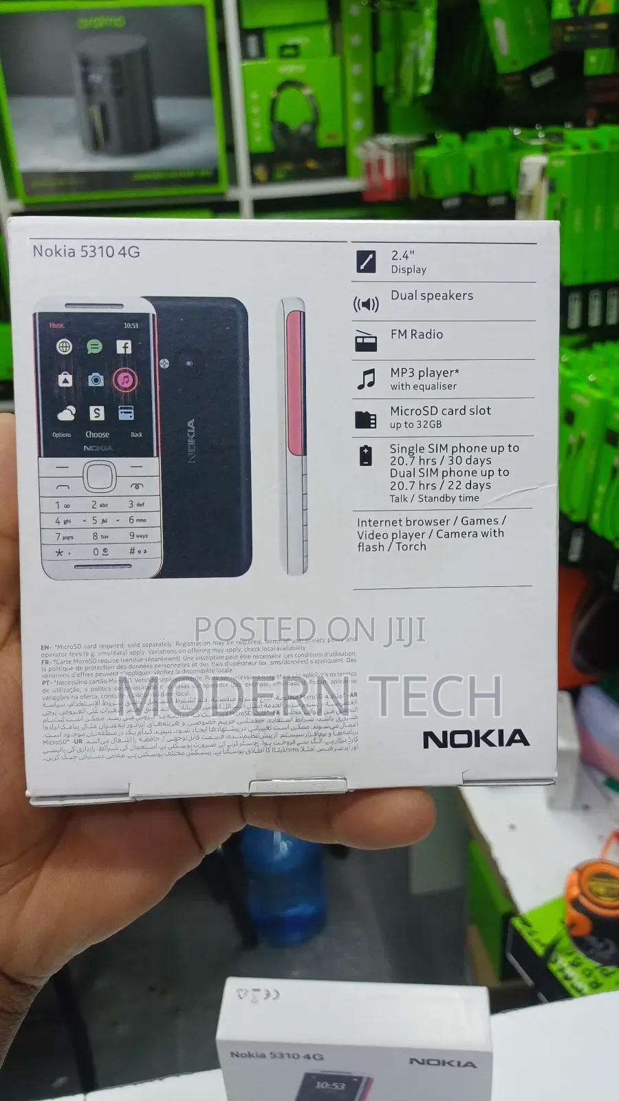 New Nokia 5310 XpressMusic Black