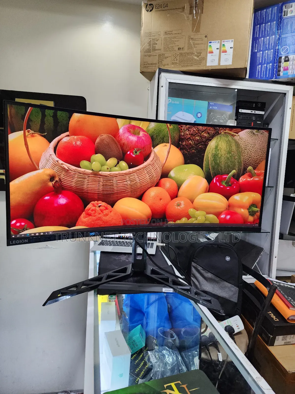 Lenovo Legion R34w-30 34" Curved WQHD Ultra-Wide Gaming Monitor