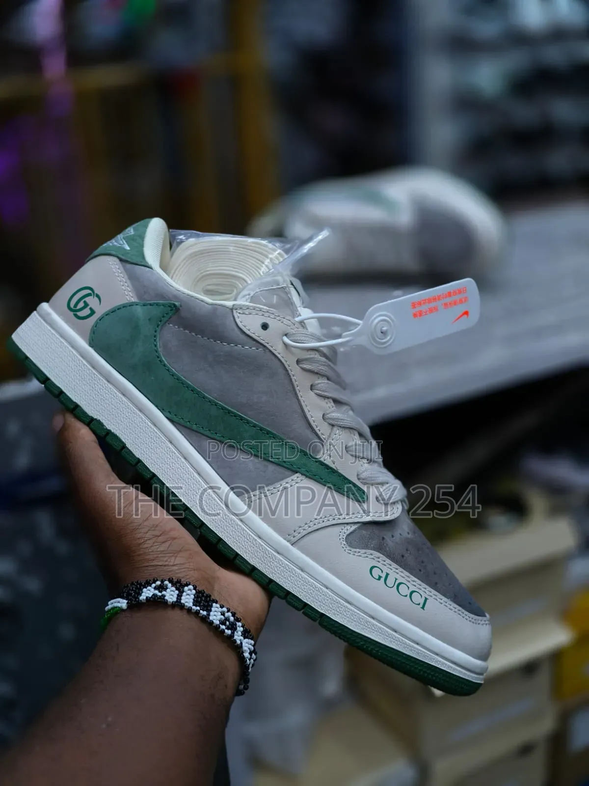 Quality Leather Men Unisex Low Cut Travi Scott Available