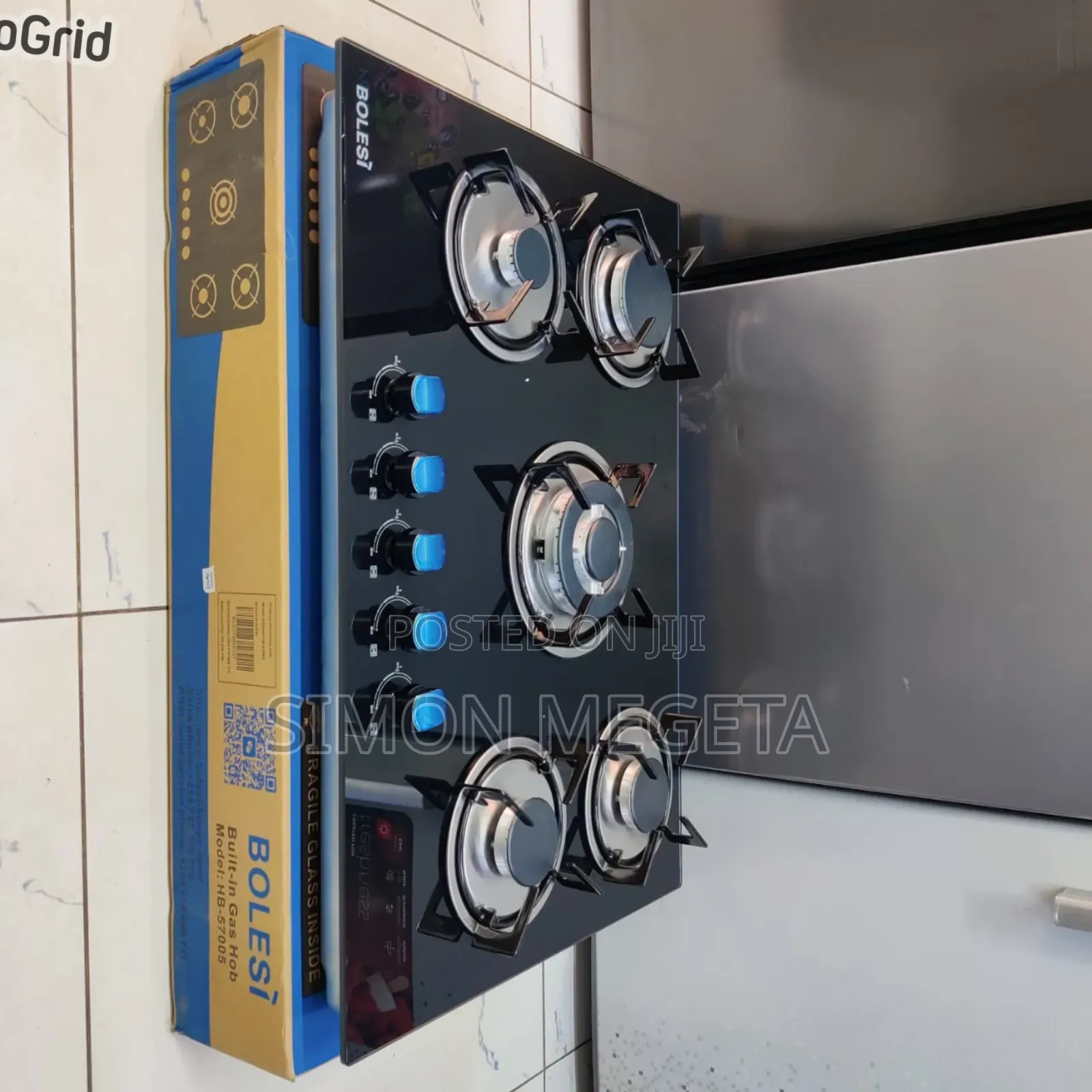Boseli Built in Kitchen Hob 90cm 5 Gas Burner Available