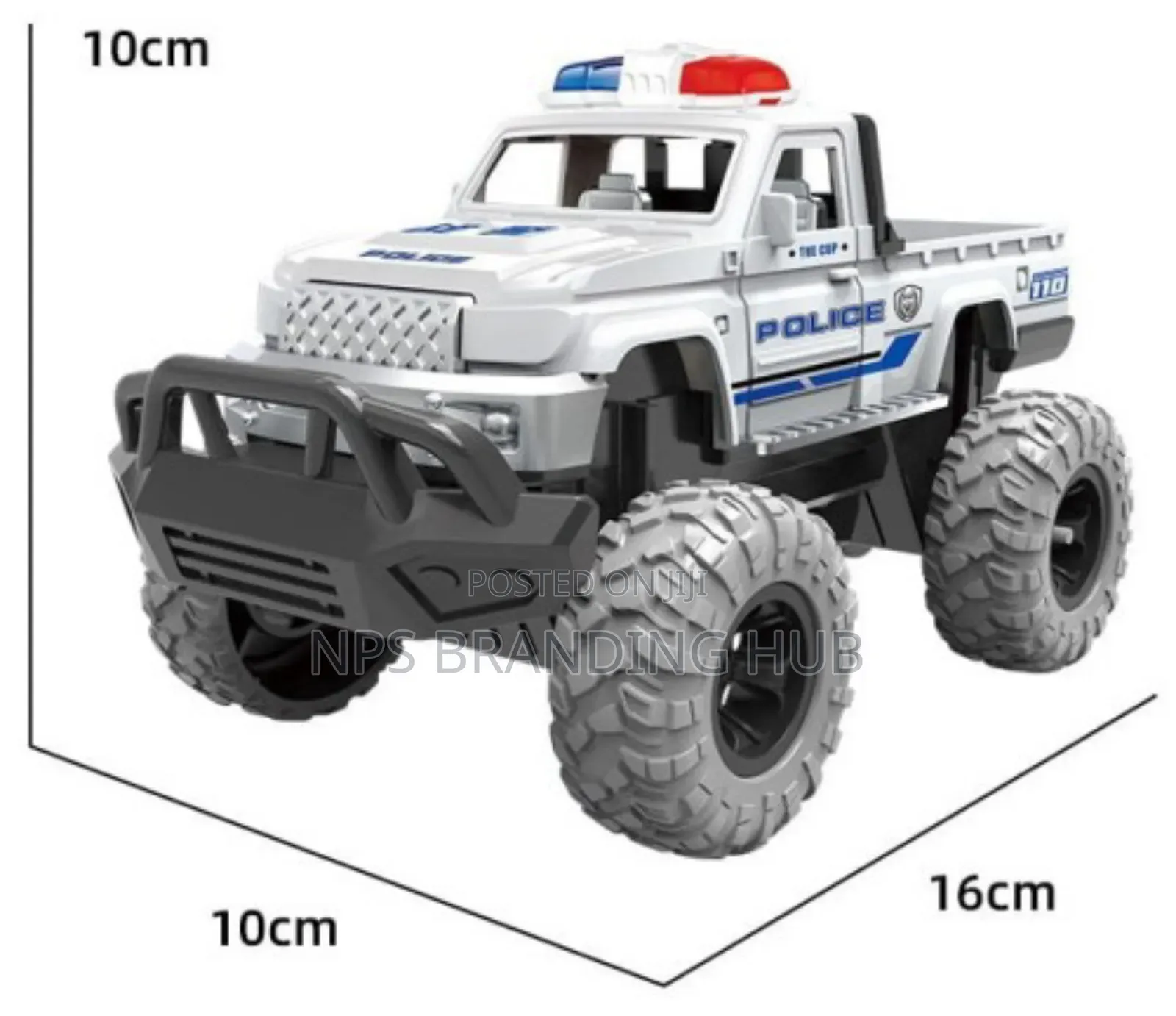 Toy Police Vehicles for Kids HBC