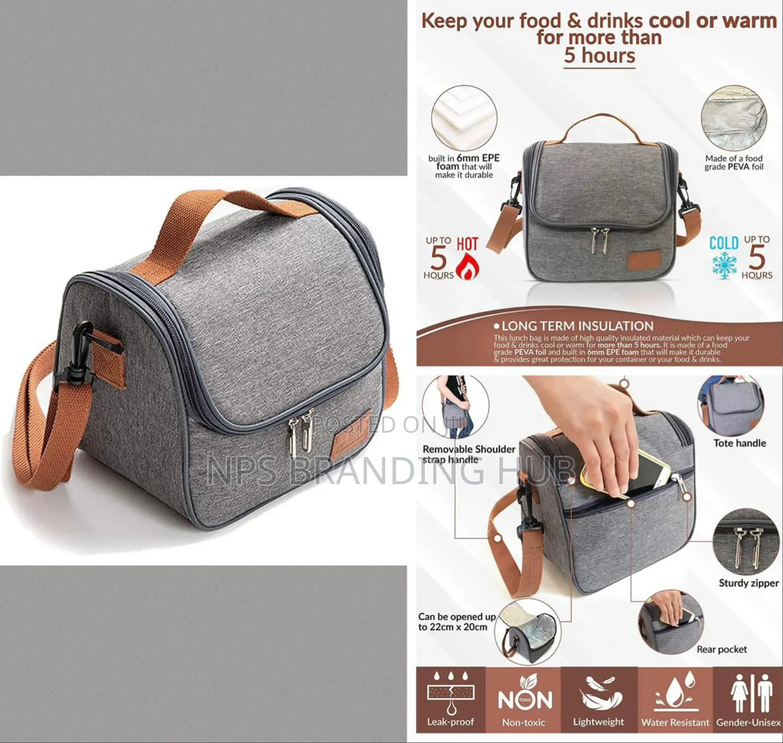 Large Capacity Insulated Bags HBC