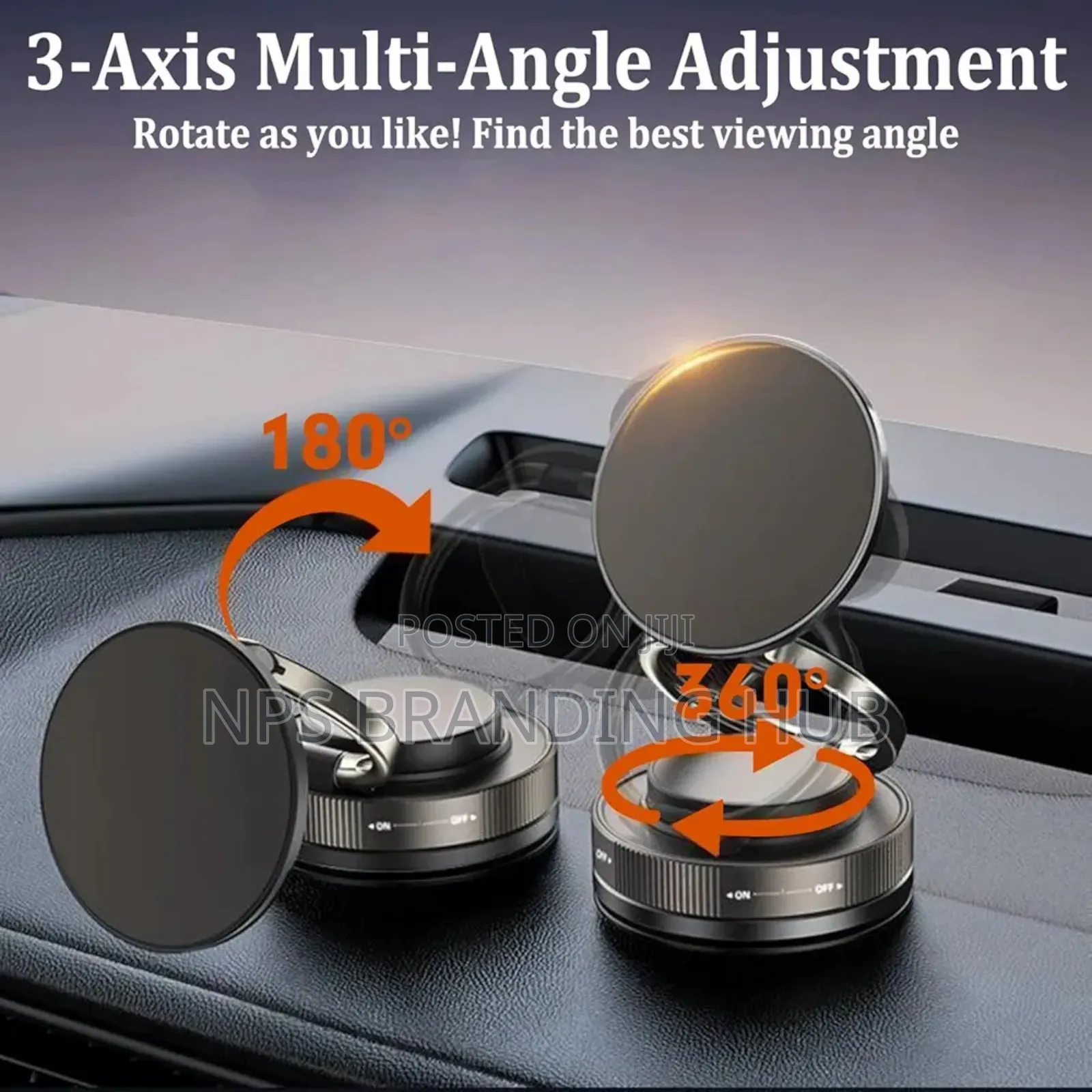 Magnetic Smart Cell Phone Holder Hbc