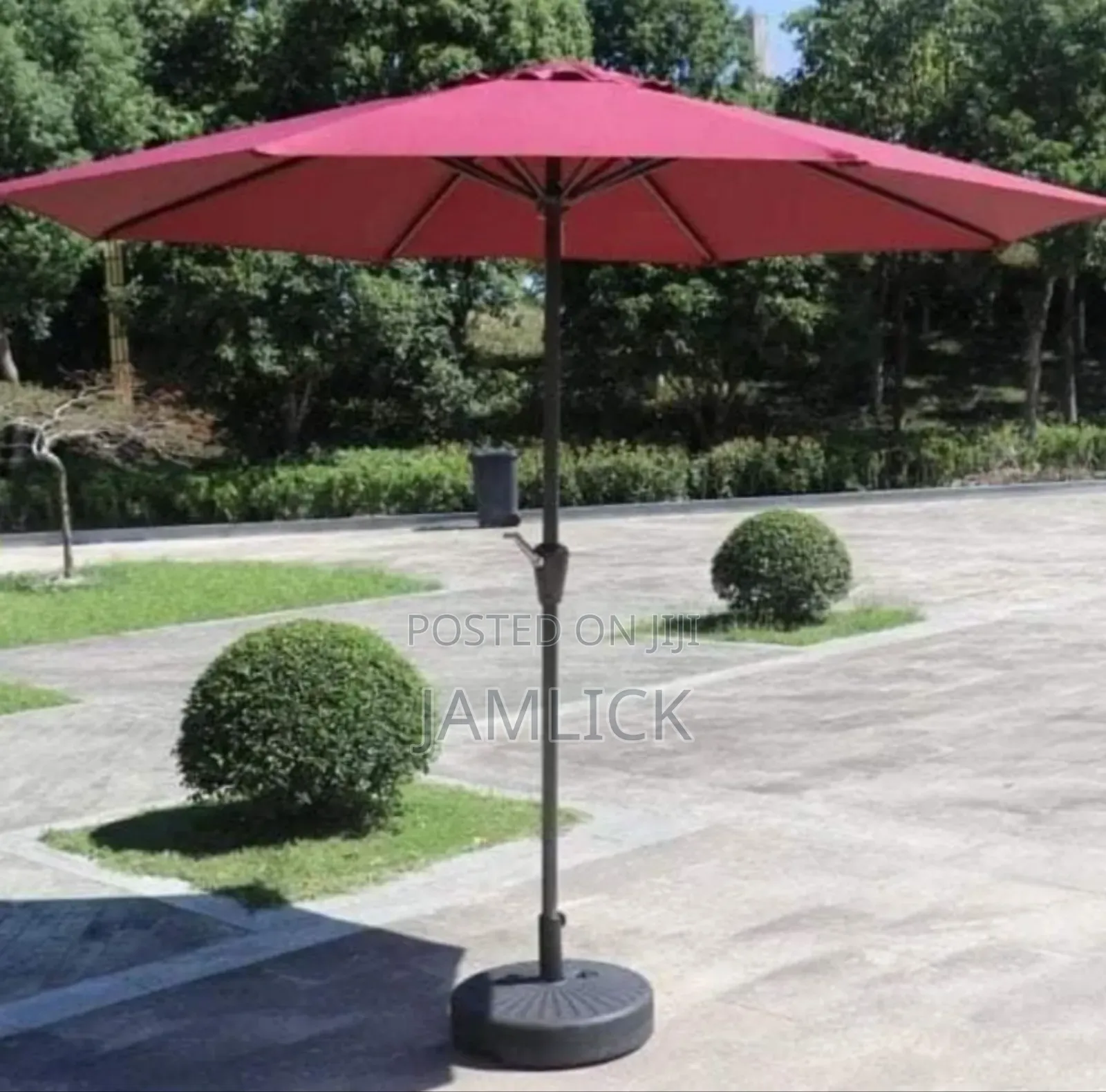 2.7m Parasol Replaceable Cloth Garden Umbrella - Zy