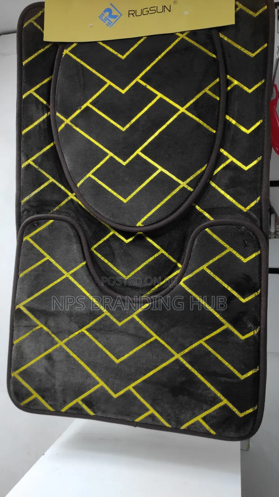 3 in 1 Toilet/ Floor Mats HBC
