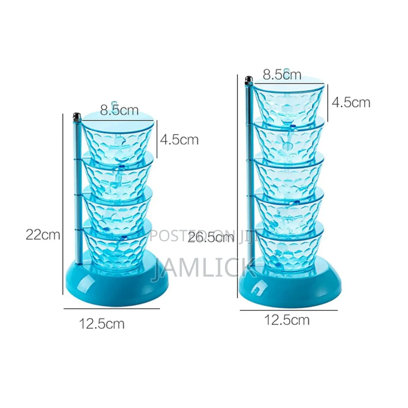 5 Layer Rotating Spice Seasoning Stand - Pm